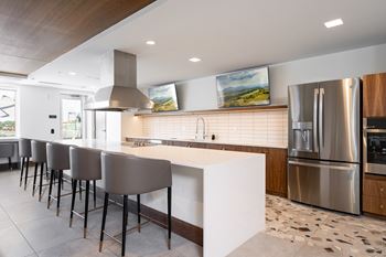 Clubroom kitchen